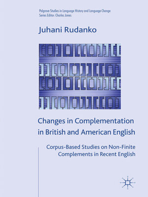 cover image of Changes in Complementation in British and American English